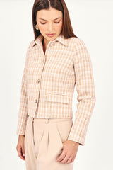 Chaqueta Tweed Tammar Beige