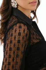 Blusa Calipso Lace Negro