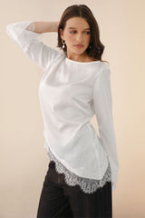 Blusa Azis Hueso