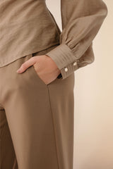 Palazzo Priyanka Khaki