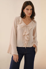 Blusa Roxy Beige