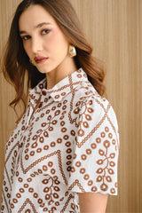 Blusa Valentina Marrón