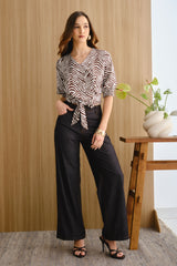 Pantalón Elisa Denim Negro