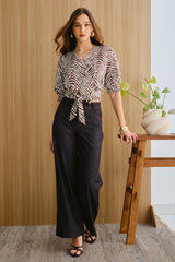 Pantalón Elisa Denim Negro