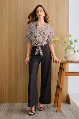 Pantalón Elisa Denim Negro