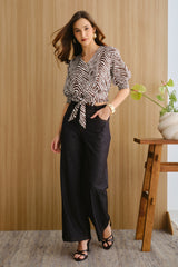 Pantalón Elisa Denim Negro