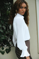 Blusa Georgina Hueso