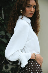 Blusa Georgina Hueso