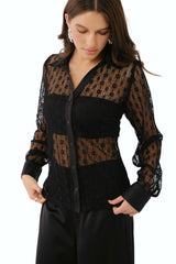 Blusa Calipso Lace Negro