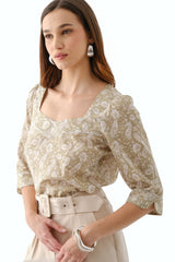 Blusa Perla Verde