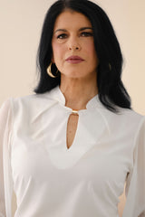 Blusa Raiza Hueso