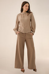 Palazzo Priyanka Khaki