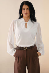 Blusa Raiza Hueso