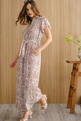 Enterizo Orena Animal Print