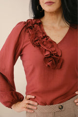 Blusa Nebraska Terracota