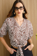 Blusa Daleska Animal Print