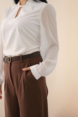Blusa Raiza Hueso