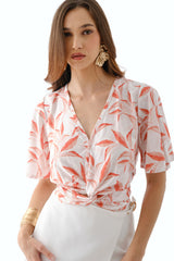 Blusa Tatiana Naranja