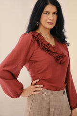 Blusa Nebraska Terracota