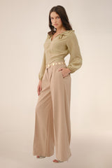 Palazzo Priyanka Beige
