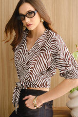 Blusa Daleska Animal Print