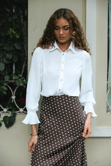 Blusa Georgina Hueso