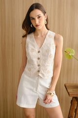 Chaleco Jessy Broderie