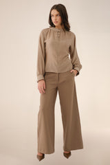 Palazzo Priyanka Khaki