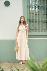 Vestido Morelia Beige