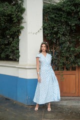 Vestido Nora Celeste