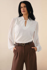 Blusa Raiza Hueso