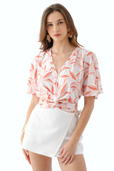 Blusa Tatiana Naranja