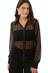Blusa Calipso Lace Negro