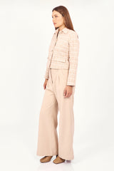 Chaqueta Tweed Tammar Beige
