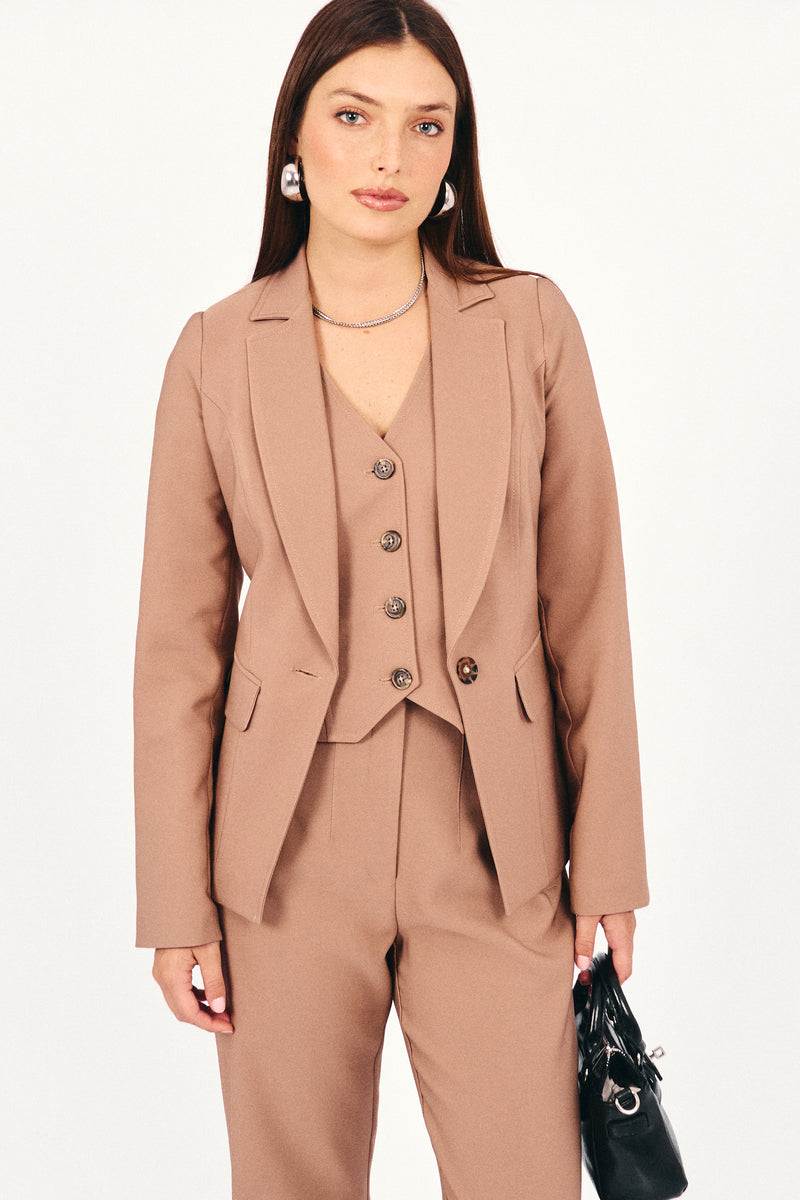 Blazer Harlow Habano