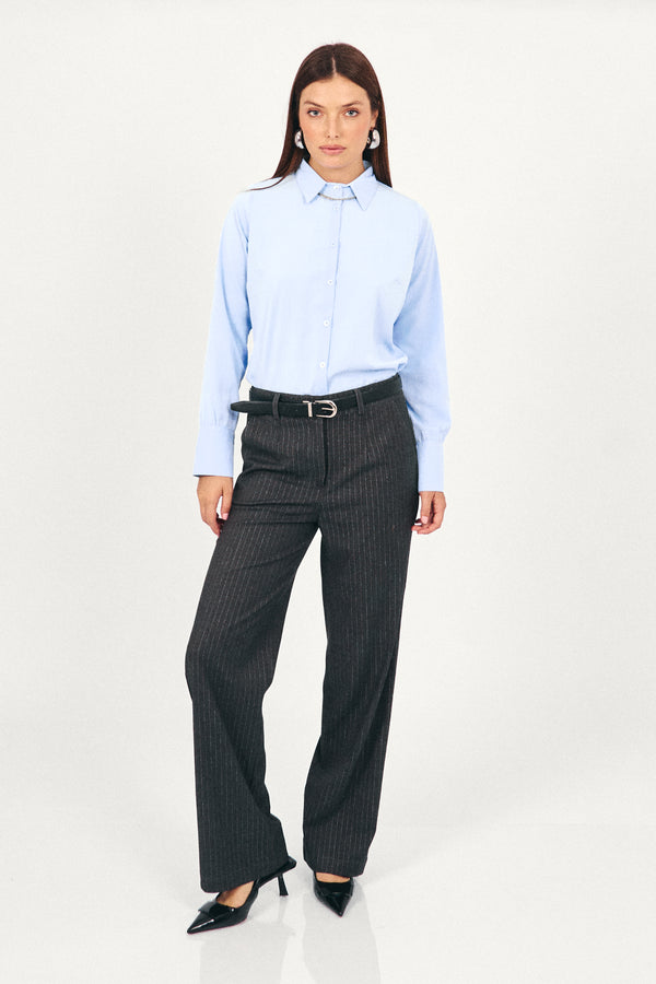 Pantalón Vanessa Gris Rayas