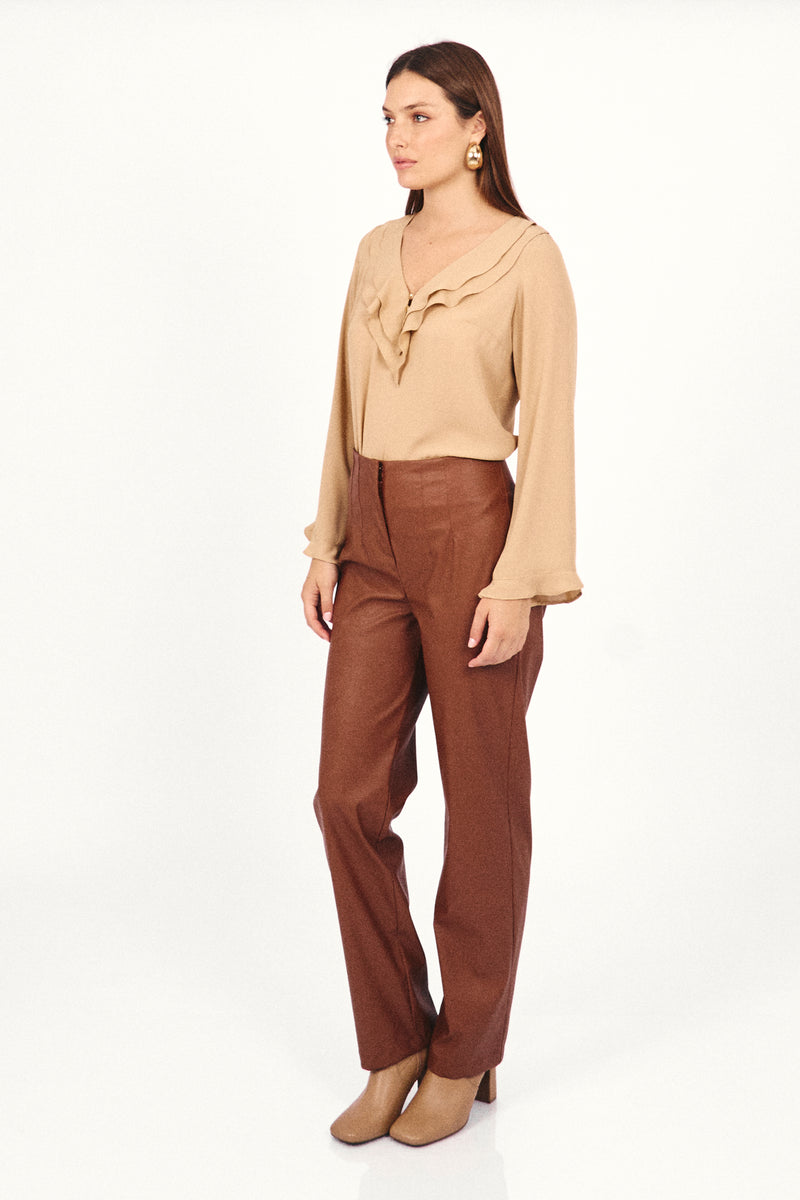 Blusa Dara Camel