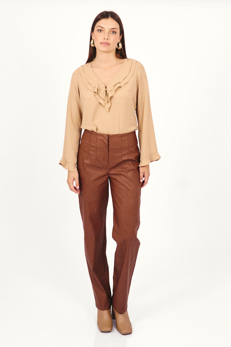 Blusa Dara Camel