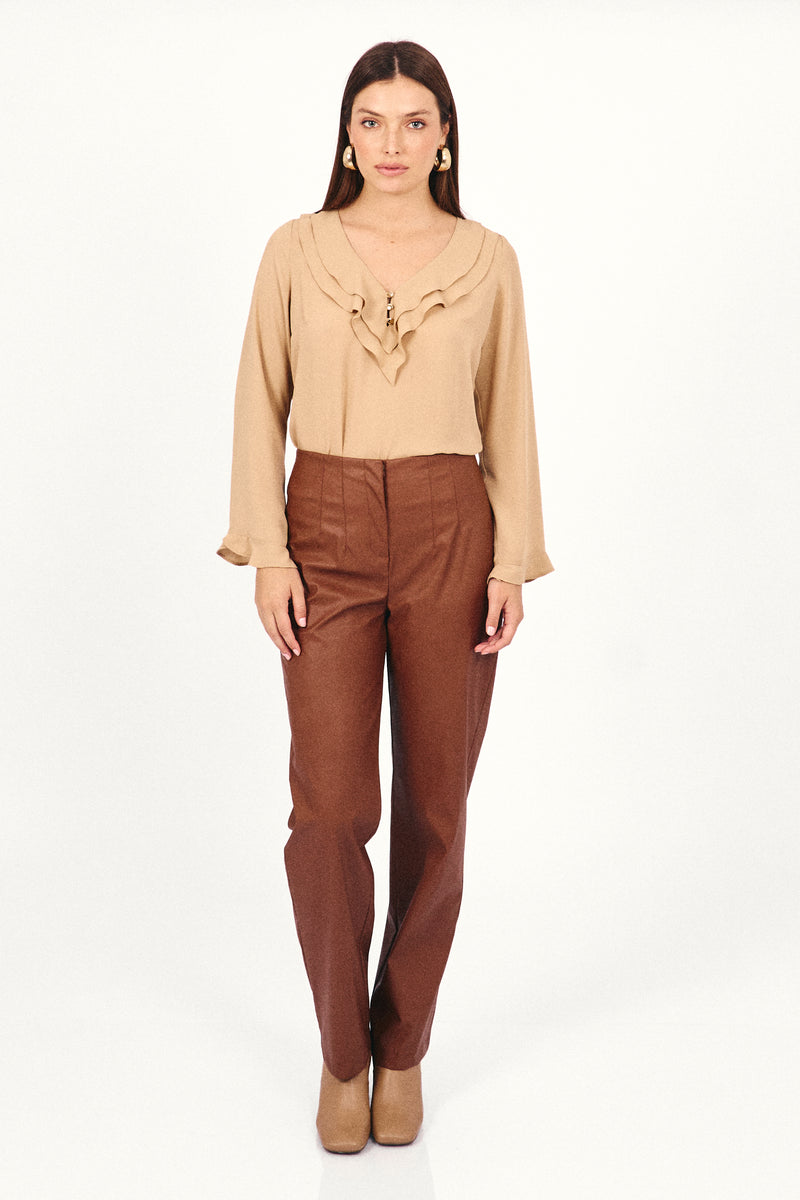 Blusa Dara Camel