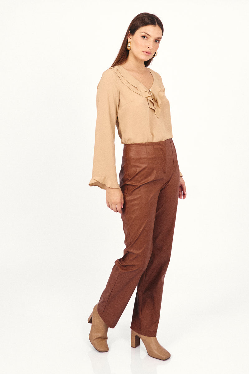 Blusa Dara Camel