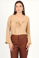 Blusa Dara Camel