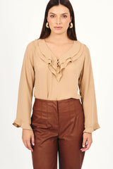 Blusa Dara Camel