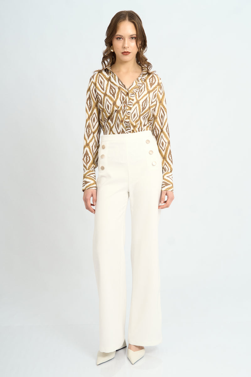 Blusa Amelia Marrón