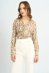 Blusa Amelia Marrón