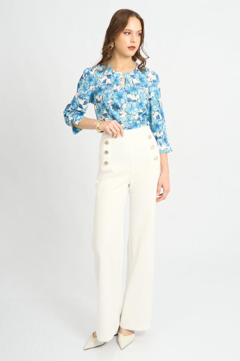 Blusa Belinda Celeste