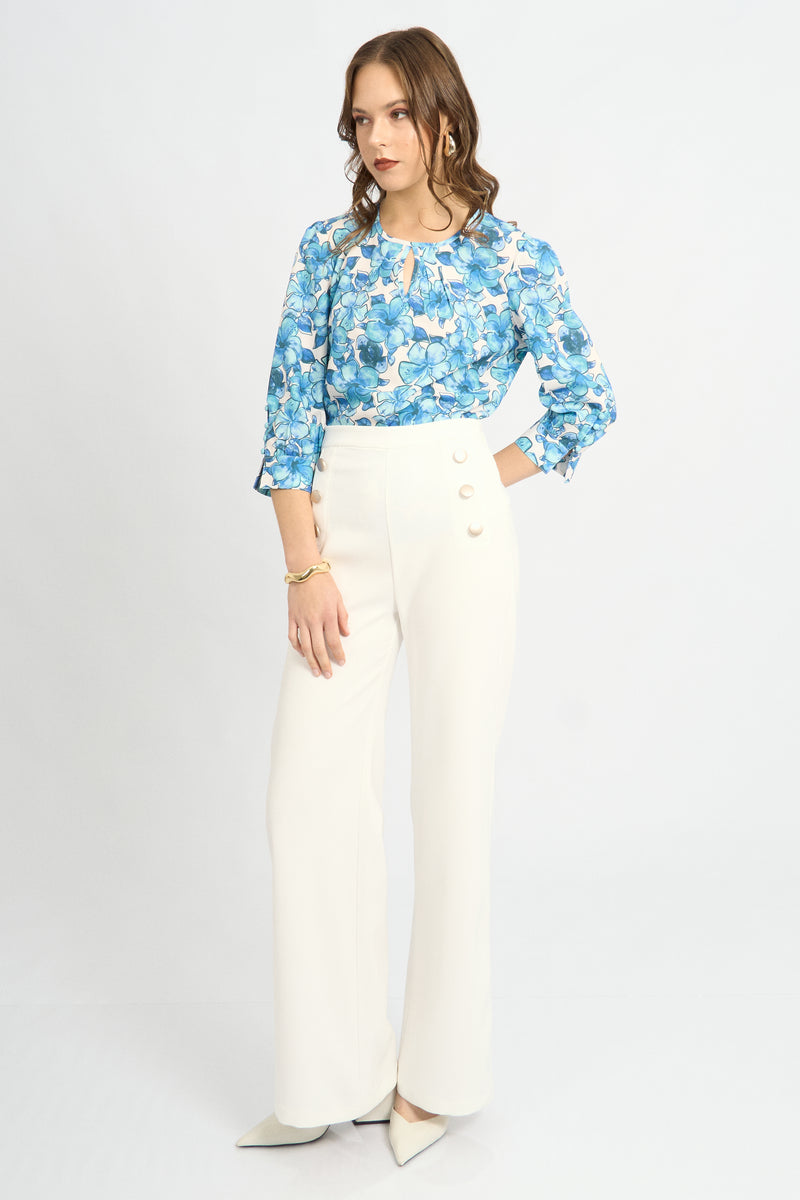 Blusa Belinda Celeste