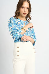 Blusa Belinda Celeste