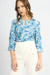 Blusa Belinda Celeste