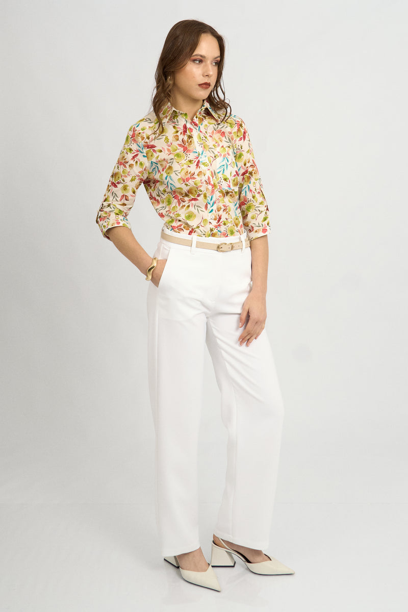 Blusa Arana Floral Verde