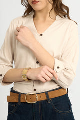 Blusa Nina Beige